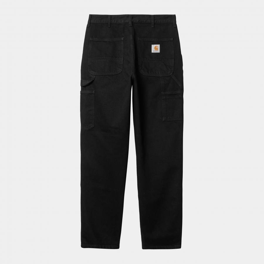 Carhartt WIP Double Knee Pant - Black (Rinsed)