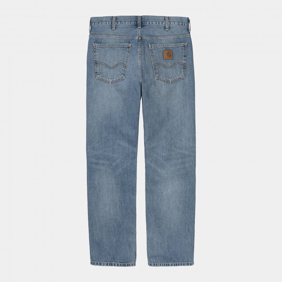Carhartt WIP Marlow Pant - Blue (Worn Bleached)