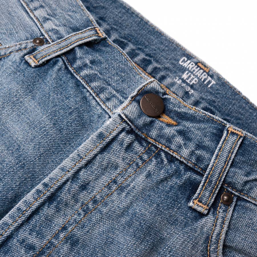 Carhartt WIP Marlow Pant - Blue (Worn Bleached)