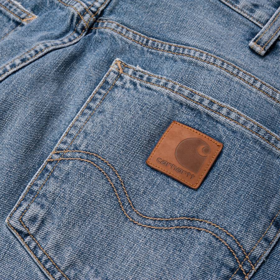 Carhartt WIP Marlow Pant - Blue (Worn Bleached)