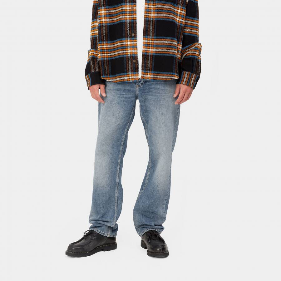 Carhartt WIP Marlow Pant - Blue (Worn Bleached)