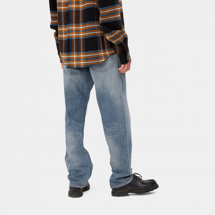Carhartt WIP Marlow Pant - Blue (Worn Bleached)