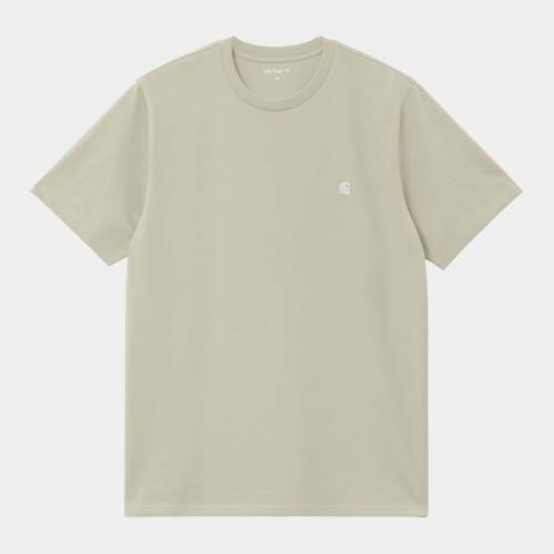 Carhartt WIP S/S Madison T-Shirt - Beryl / White