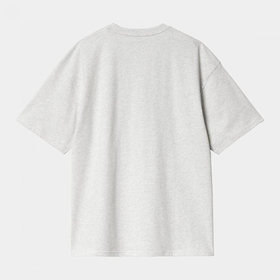 Carhartt WIP S/S Mist T-Shirt - Ash Heather / Chervil