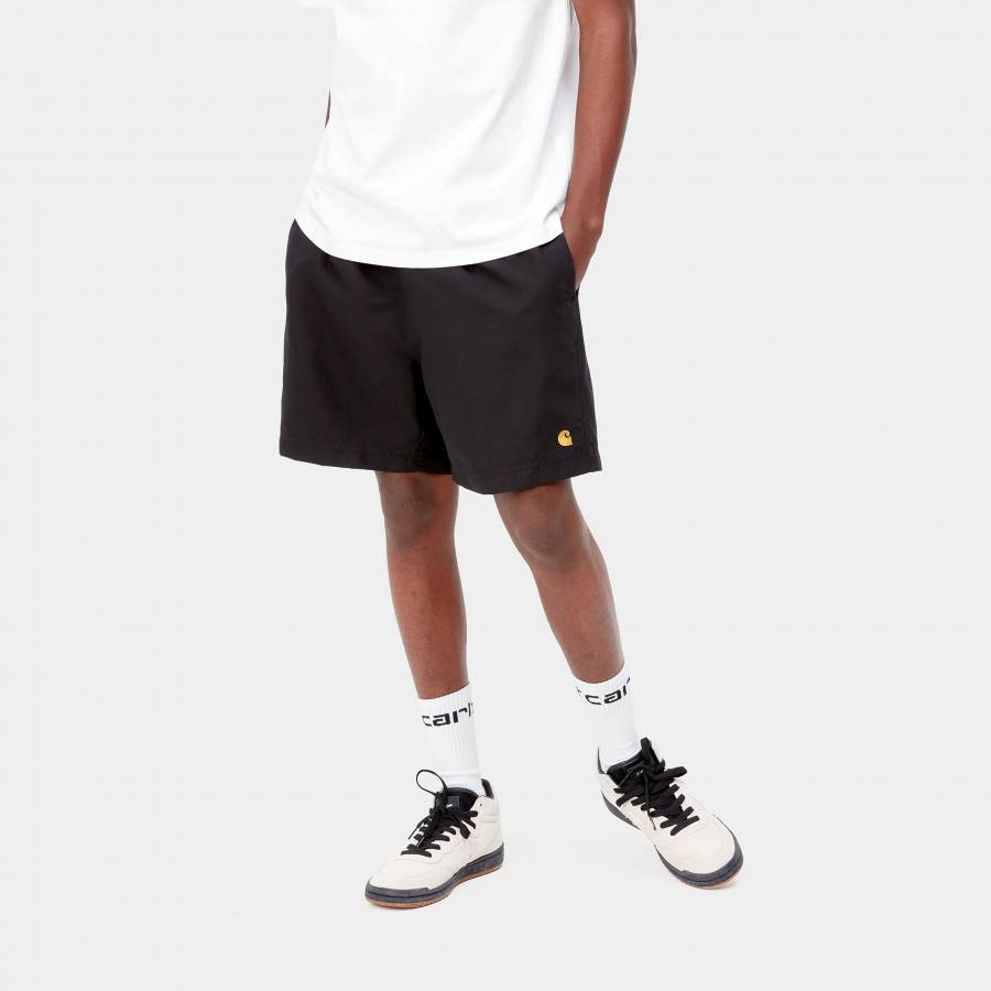 Carhartt WIP Chase Swim Trunk - Black