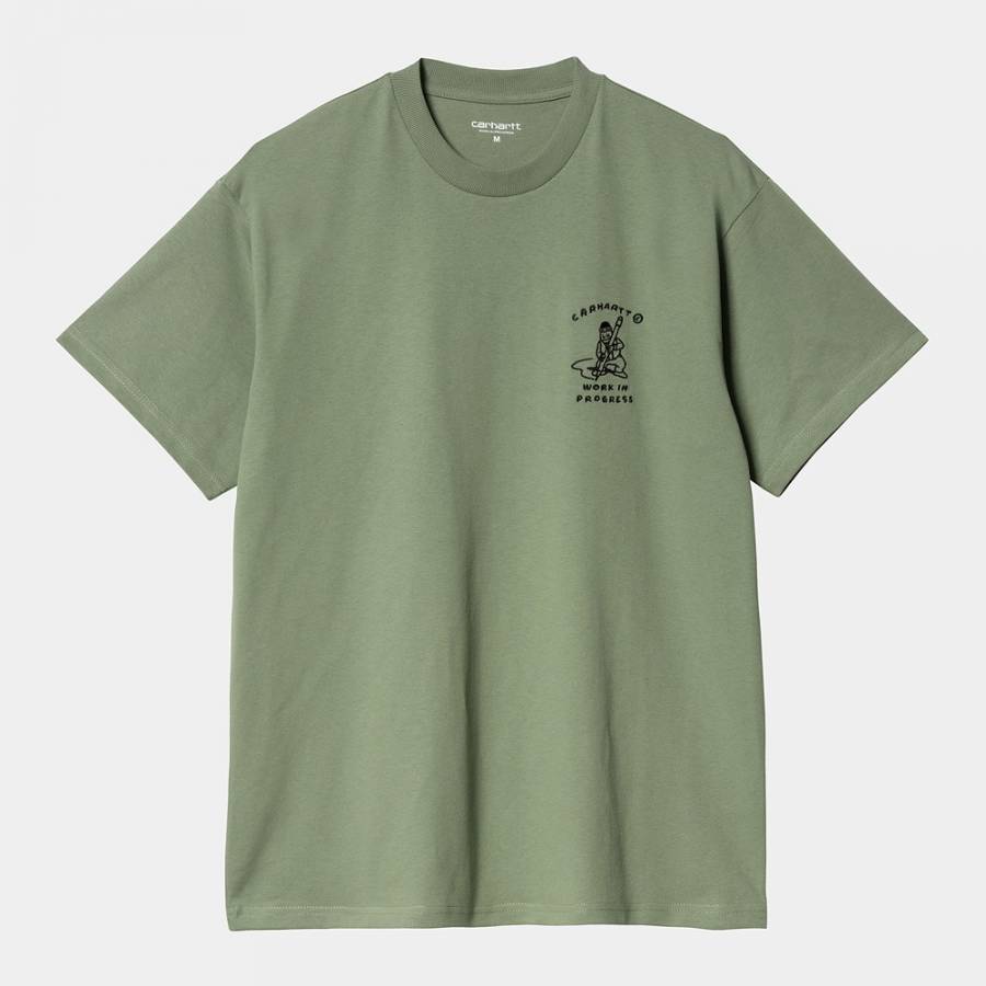 Carhartt WIP S/S Icons T-Shirt - Park / Black