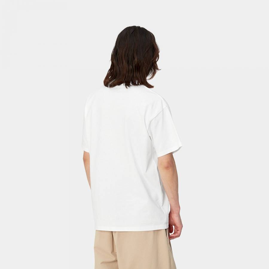 Carhartt WIP S/S Icons T-Shirt - White / Black
