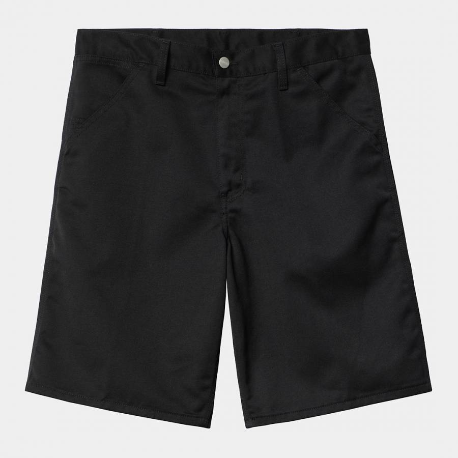 Carhartt WIP Simple Short - Black (Rinsed)
