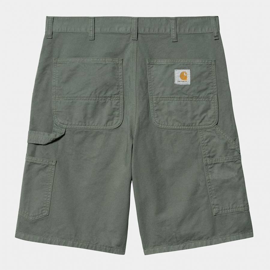Carhartt WIP Single Knee Short - Park (Garment Dye...
