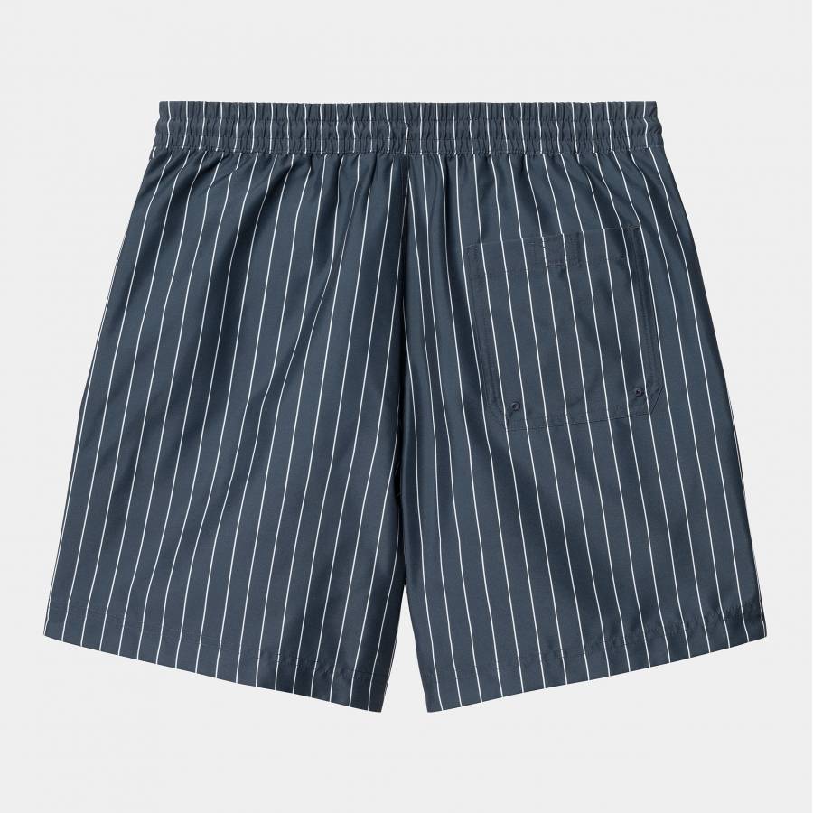 Carhartt WIP Slater Swim Trunks - Cason Stripe AOP / Blue