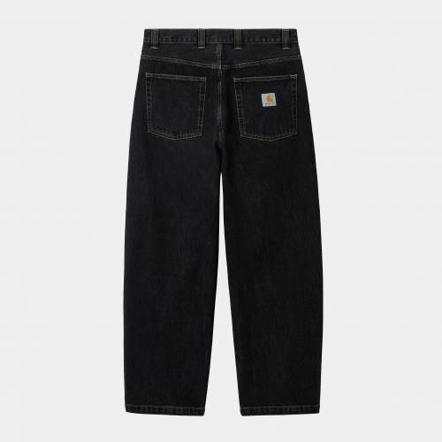 Carhartt WIP Brandon Pant - Black (Stone Washed)