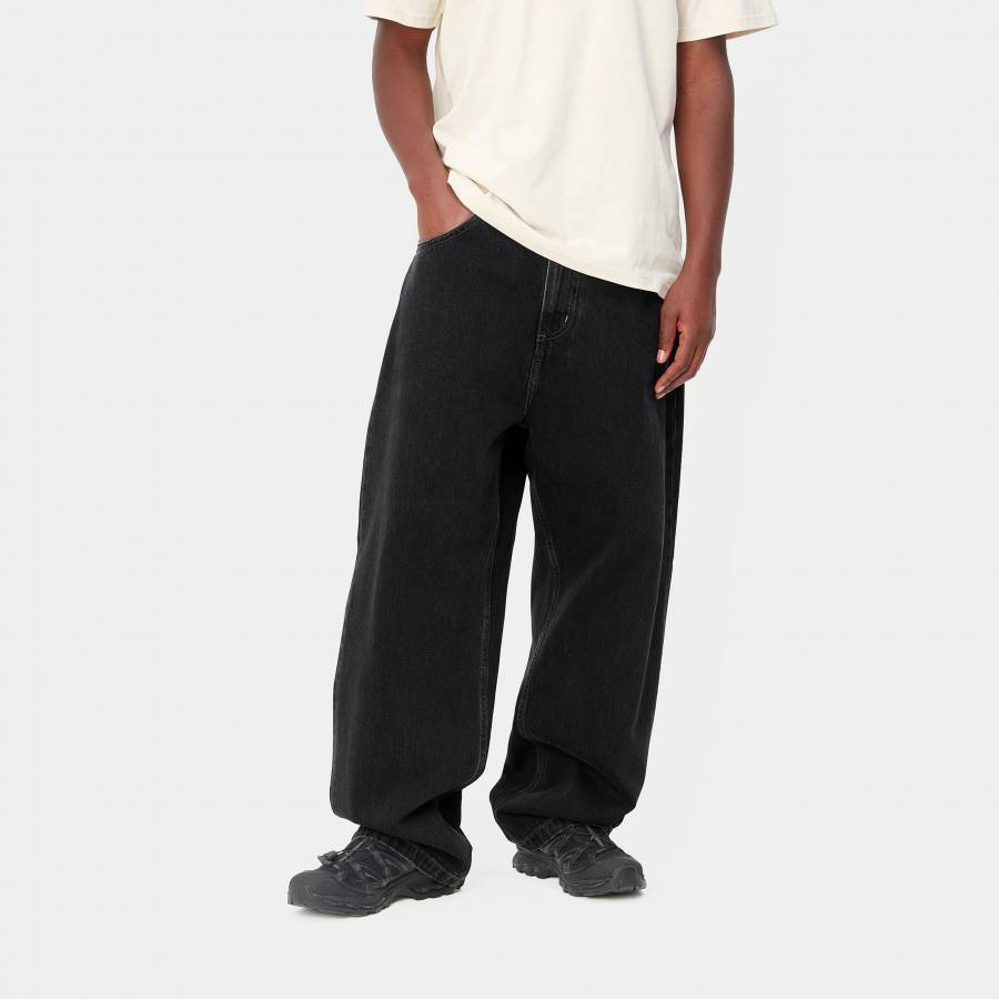 Carhartt WIP Brandon Pant - Black (Stone Washed)