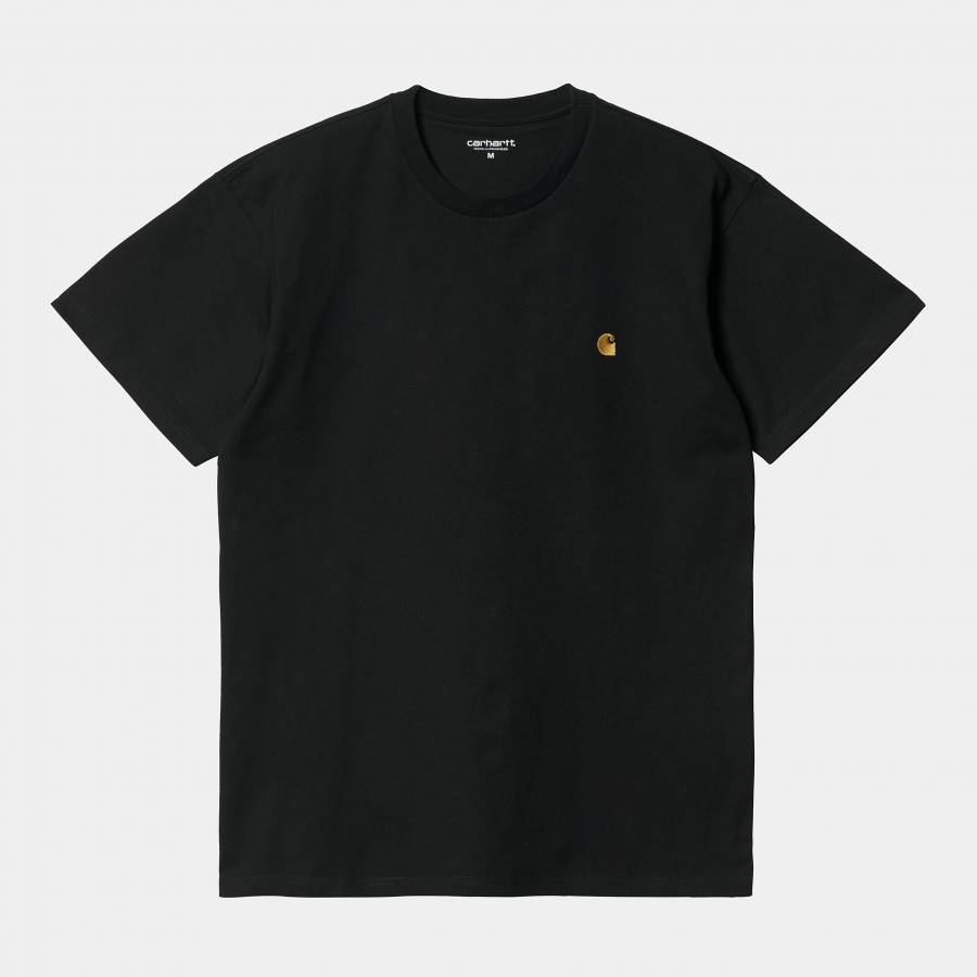 Carhartt WIP S/S Chase T-Shirt - Black / Gold