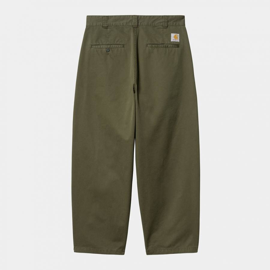 Carhartt WIP Merrick Pant - Office Green (Stone Wa...