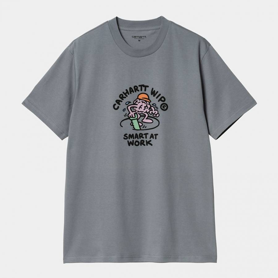 Carhartt WIP S/S Smart T-Shirt - Dove Grey