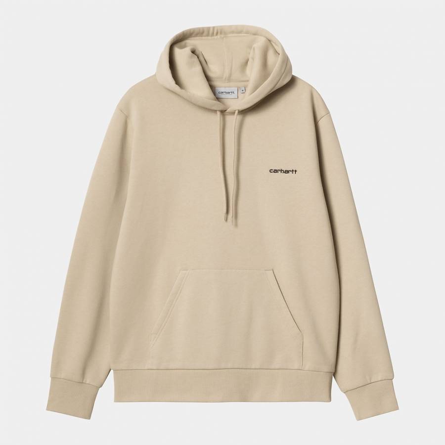 Carhartt WIP Hooded Script Embroidery Sweat - Wall...