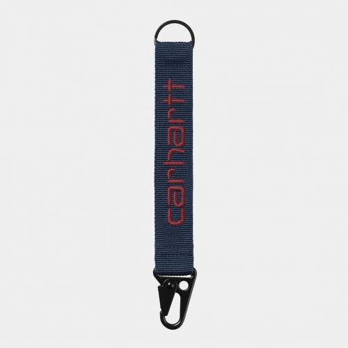 Carhartt WIP Jaden Keyholder - Air Force Blue / Malbec