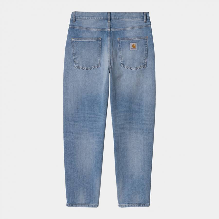 Carhartt WIP Newel Pant - Blue (Light Used Wash)