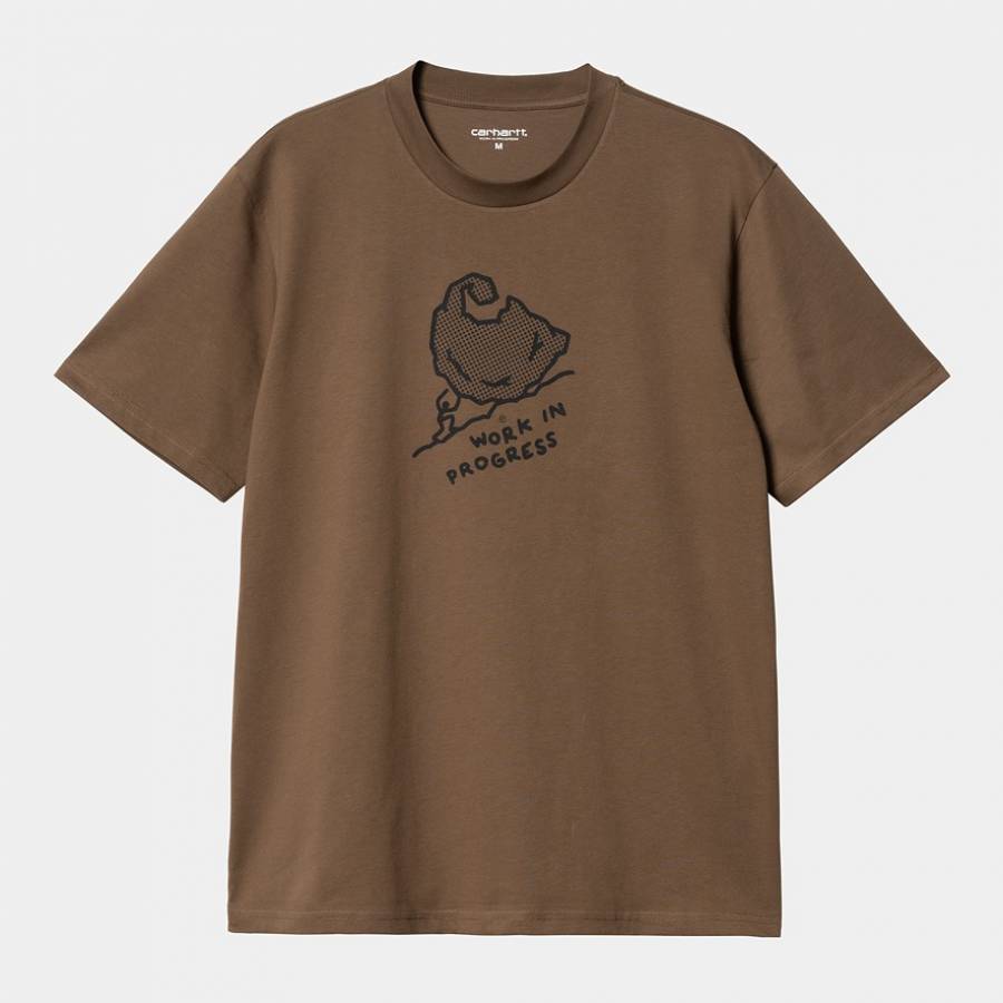 Carhartt WIP S/S Move On Up T-Shirt - Chocolate / ...