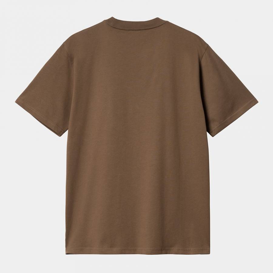 Carhartt WIP S/S Move On Up T-Shirt - Chocolate / Black