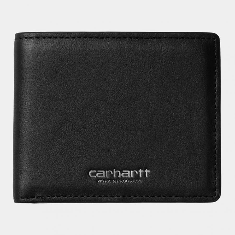 Carhartt WIP Vegas Billfold Wallet - Black / Silve...