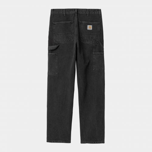 Carhartt WIP Double Knee Pant - Black (Stone Washed)