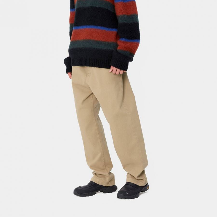 Carhartt WIP Floyde Pant - Leather (Garment Dyed)