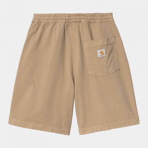 Carhartt WIP Floyde Shorts - Leather (Garment Dyed)