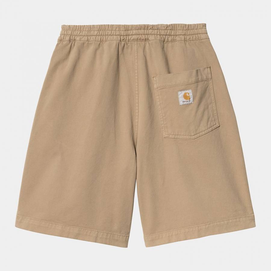 Carhartt WIP Floyde Shorts - Leather (Garment Dyed...