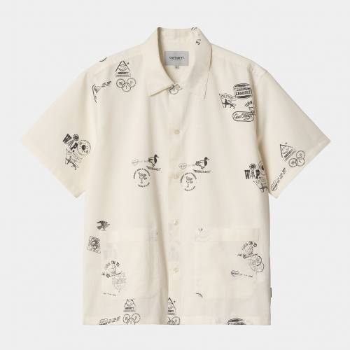 Carhartt WIP S/S Stamp Shirt - Wax