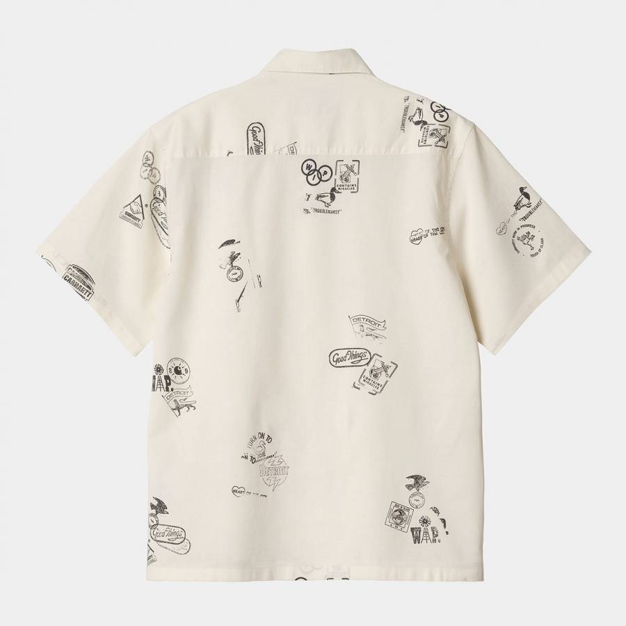 Carhartt WIP S/S Stamp Shirt - Wax