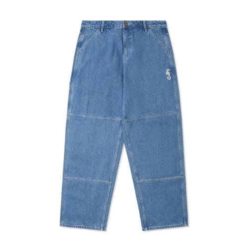 Come Sundown Assiduous Jeans - Washed Blue