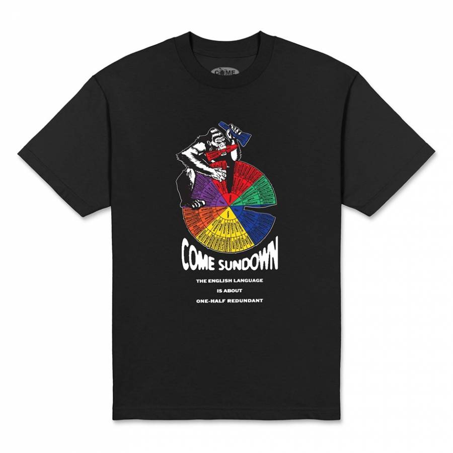 Come Sundown Redundant S/S T-Shirt - Black