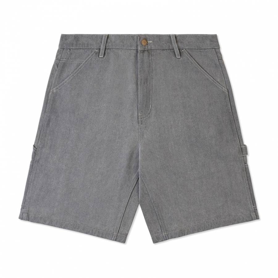 Come Sundown Lock Jean Shorts - Washed Grey