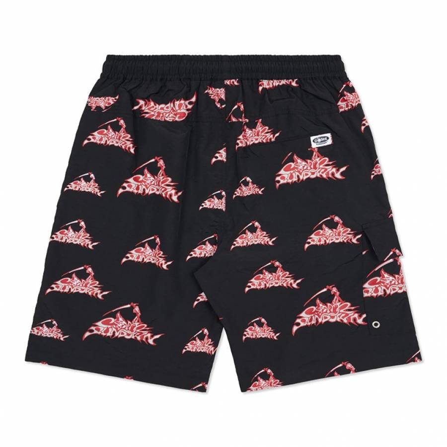 Come Sundown Looming Boardshorts - Black