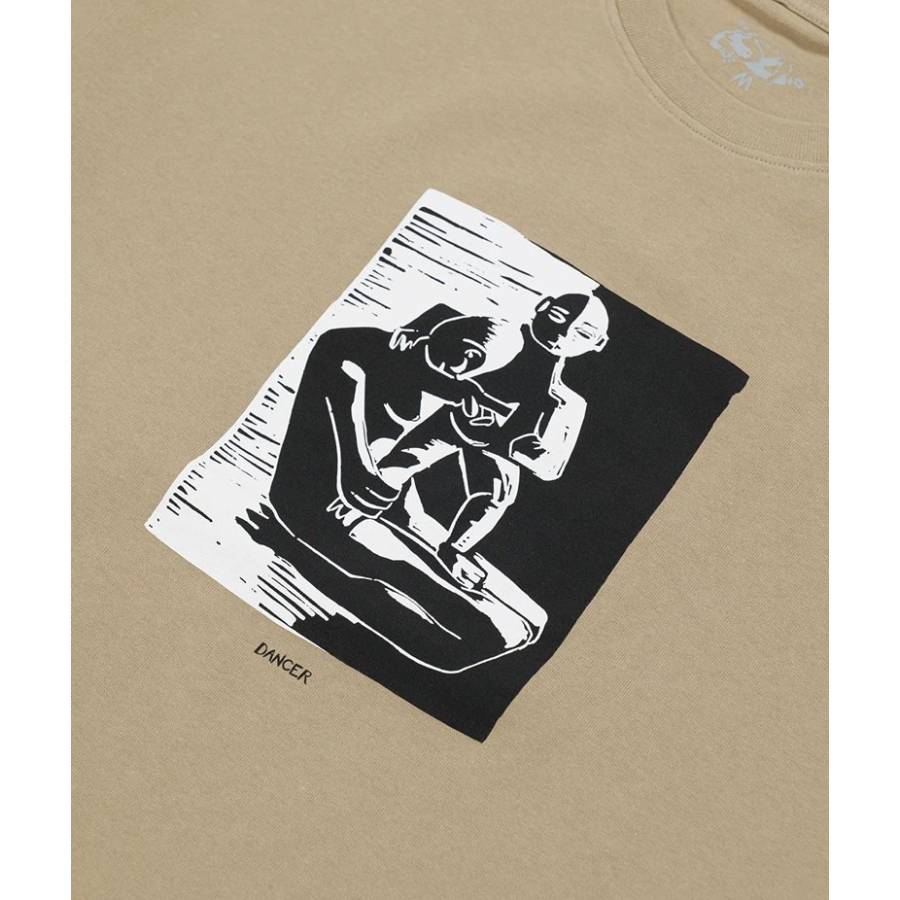 Dancer Heart T-Shirt - Khaki