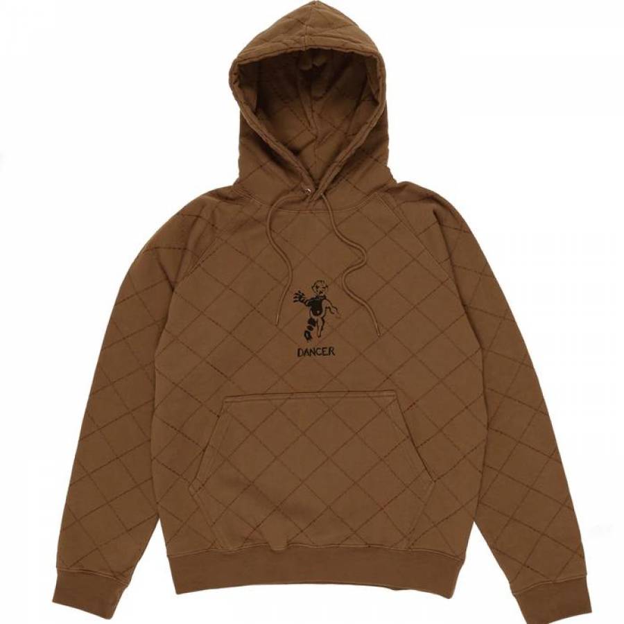 Dancer OG Diamond Stitch Hoodie - Brown