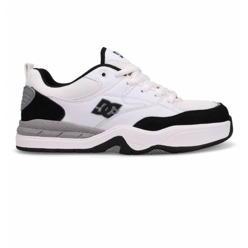 DC Shoes Ascend S Lace-Up Shoes - White / Black
