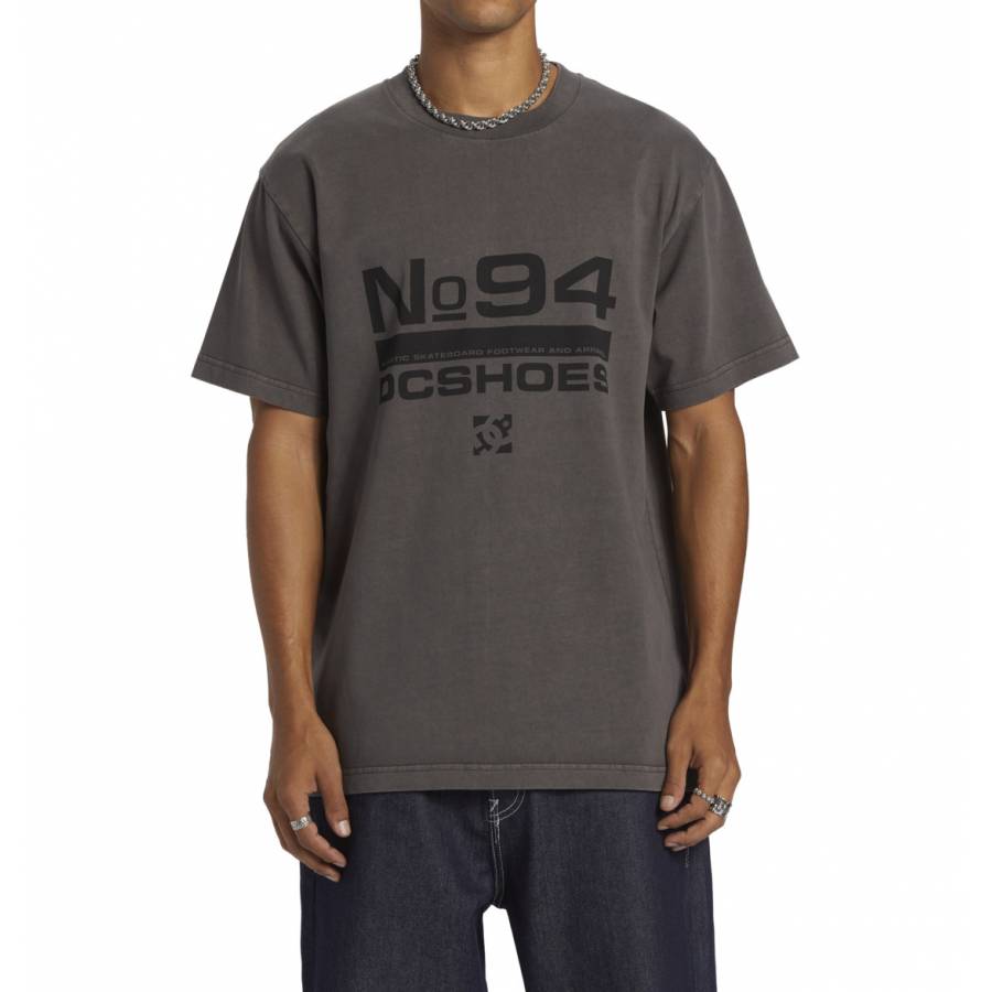 DC Shoes No 94 T-Shirt - Black Enzyme Wash