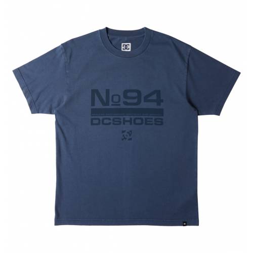 DC Shoes No 94 T-Shirt - Dress Blues Enzyme Wash