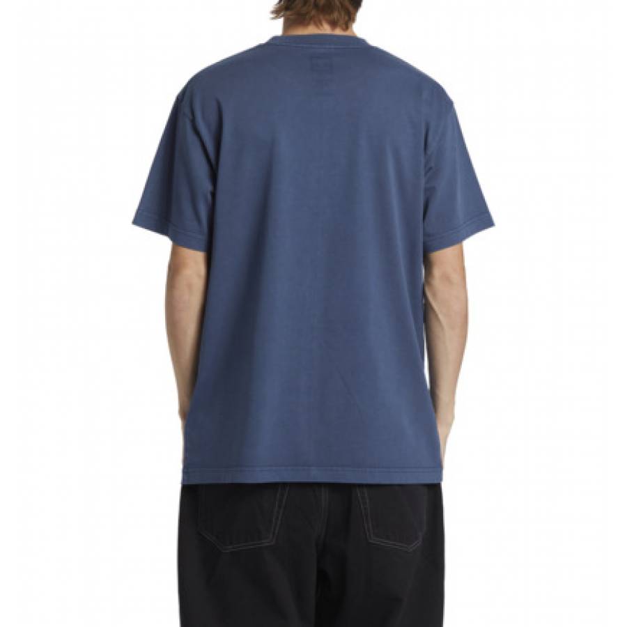 DC Shoes No 94 T-Shirt - Dress Blues Enzyme Wash
