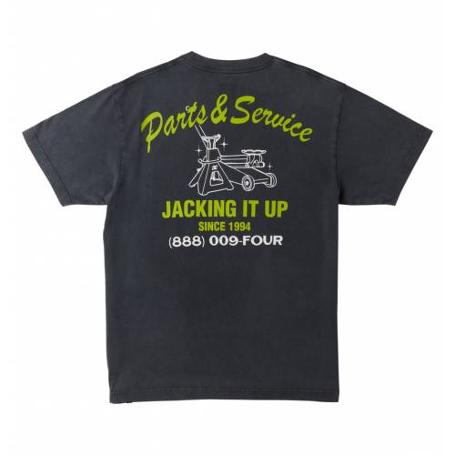 DC Shoes Parts And Service T-Shirt - Black Acid