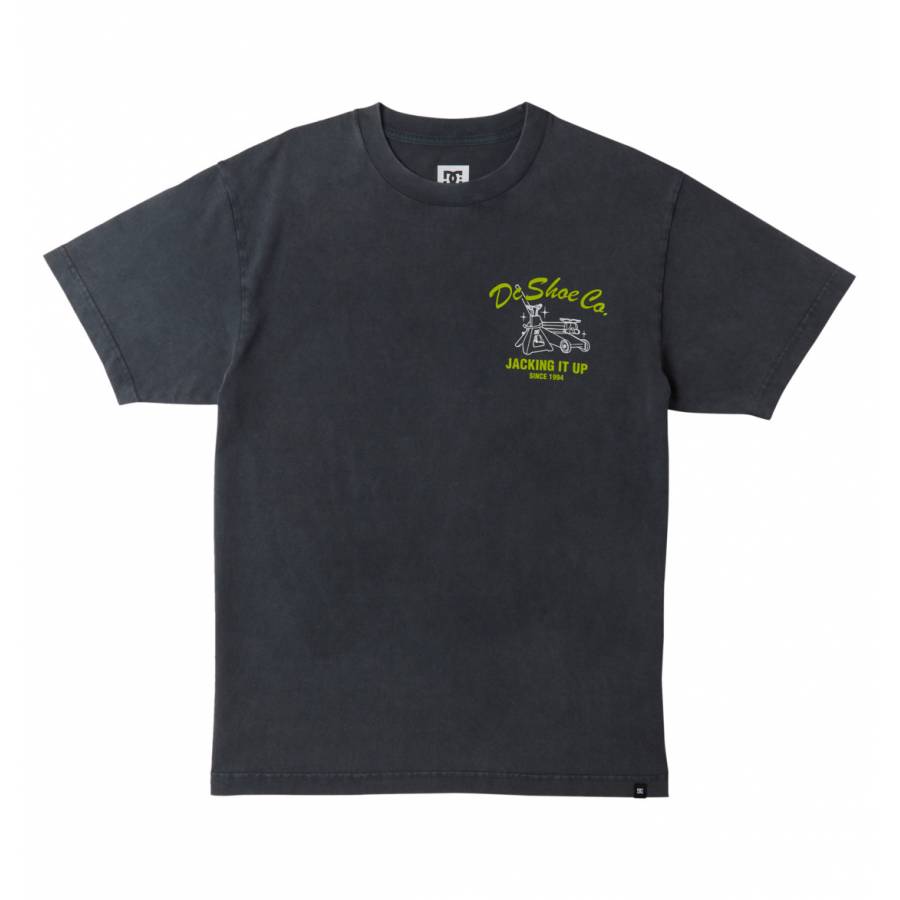 DC Shoes Parts And Service T-Shirt - Black Acid
