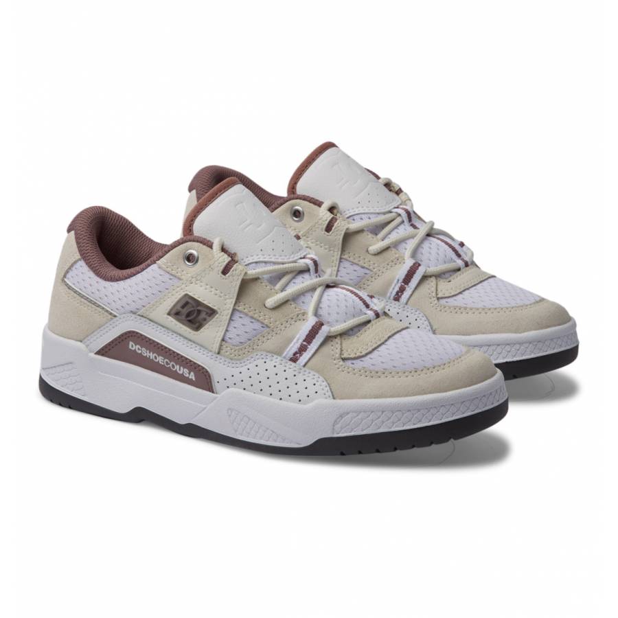DC Shoes Construct Women's Shoes - White / Grapeade