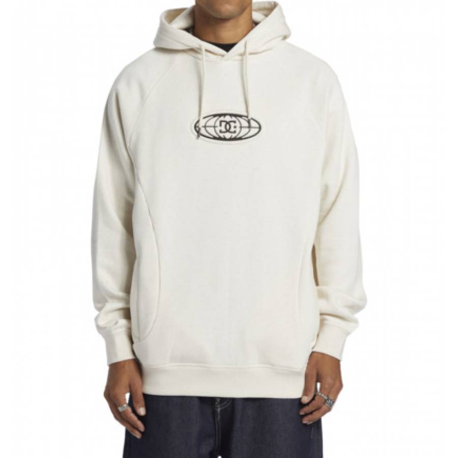 DC Shoes Index Hoodie - Snow Heather