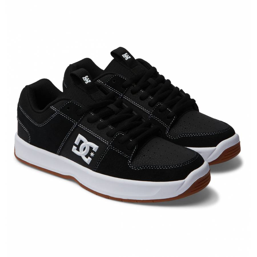 DC Shoes Lynx Zero Leather Shoes - Black / Black / White