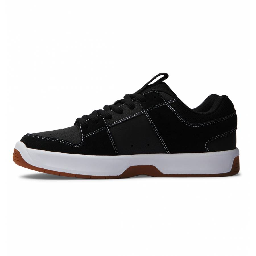 DC Shoes Lynx Zero Leather Shoes - Black / Black / White