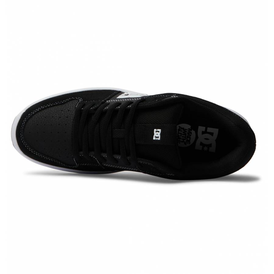 DC Shoes Lynx Zero Leather Shoes - Black / Black / White