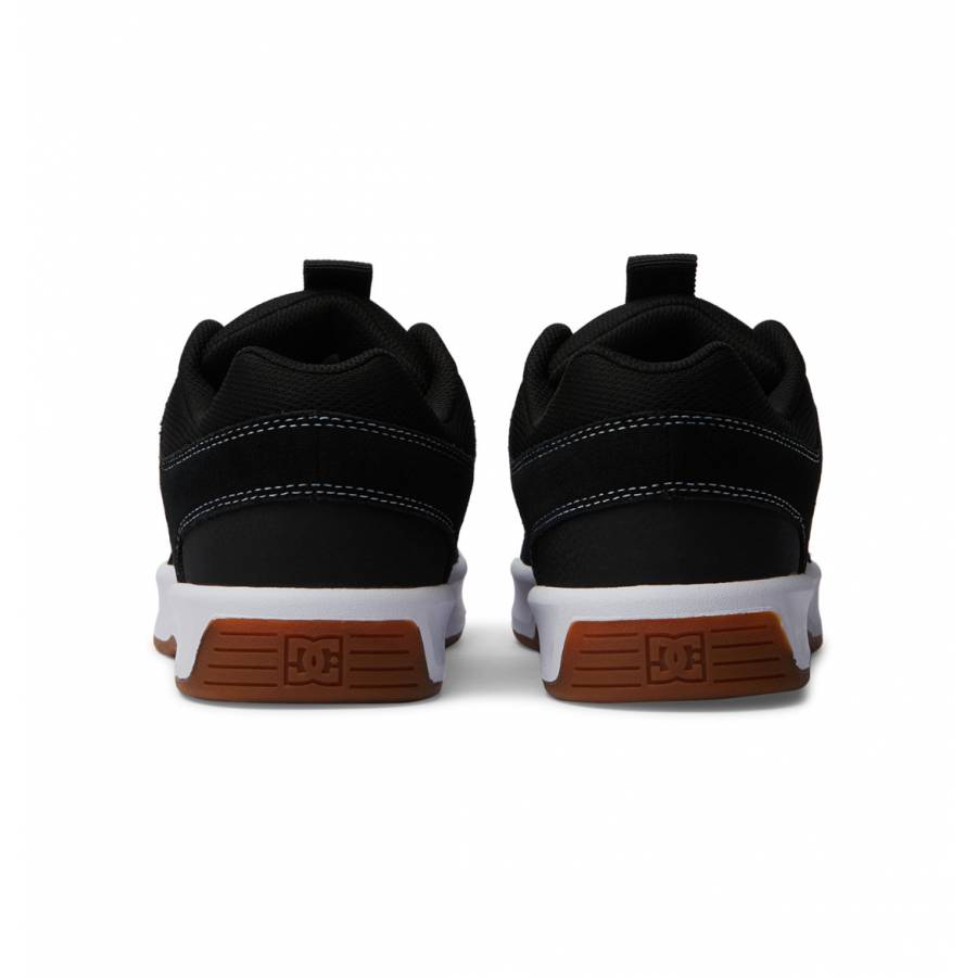 DC Shoes Lynx Zero Leather Shoes - Black / Black / White