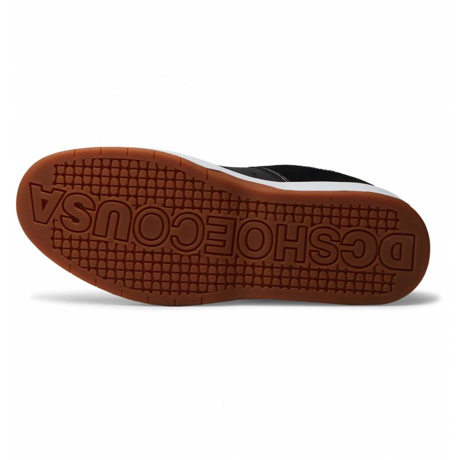 DC Shoes Lynx Zero Leather Shoes - Black / Black / White